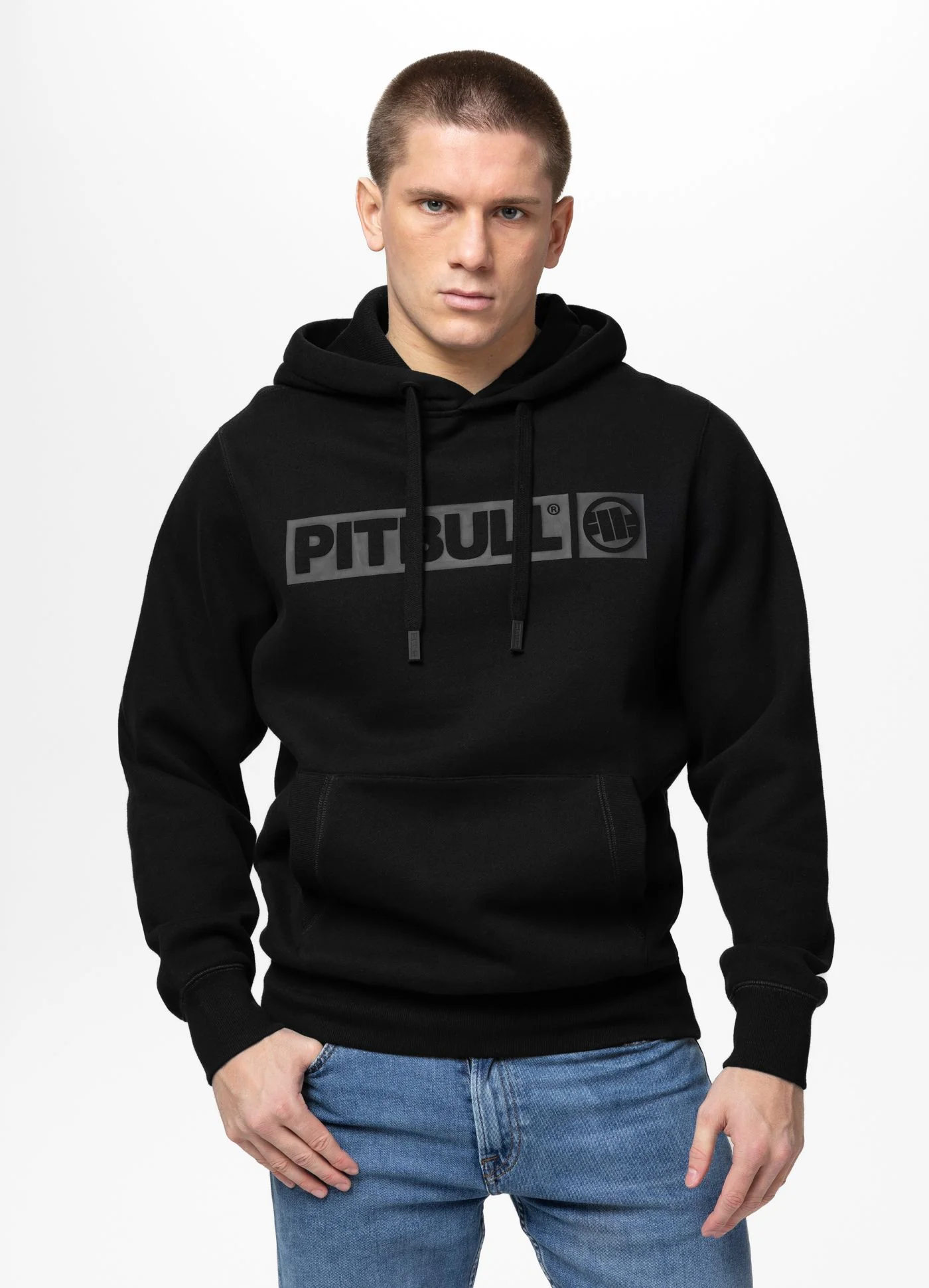 Pitbull - HILLTOP - BLACK - Dukserica