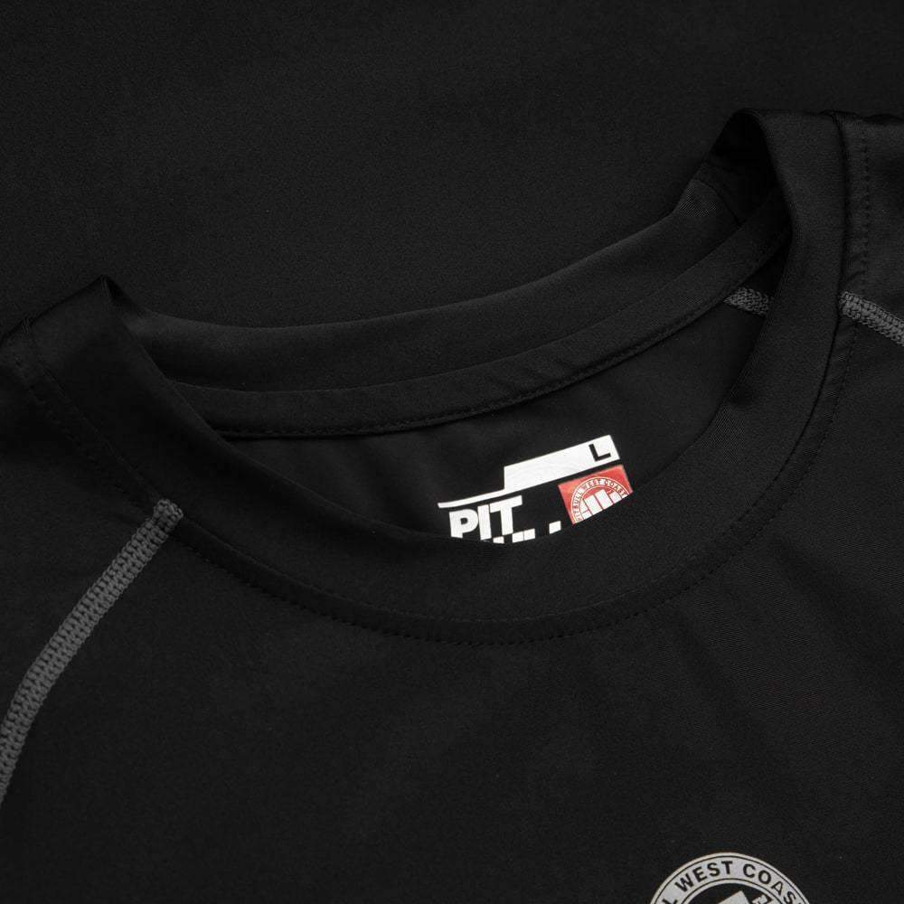 Pitbull - PRO PLUS SMALL LOGO - BLACK - Rashguard - 6